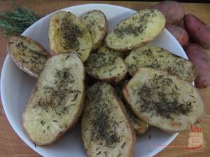 Thymian Ofen Kartoffeln
